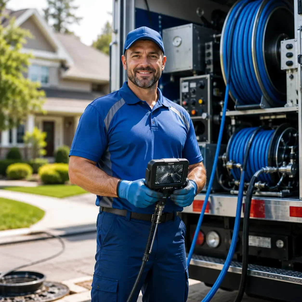 Local outdoor drain cleaning specialists in Lemont, IL